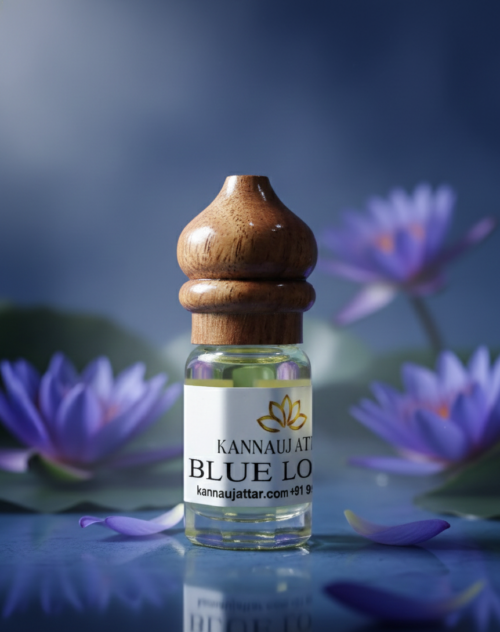 Blue Lotus attar by Kannauj attar