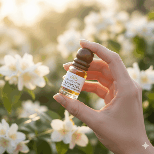Natural Jasmine Sambac (Motia) Attar