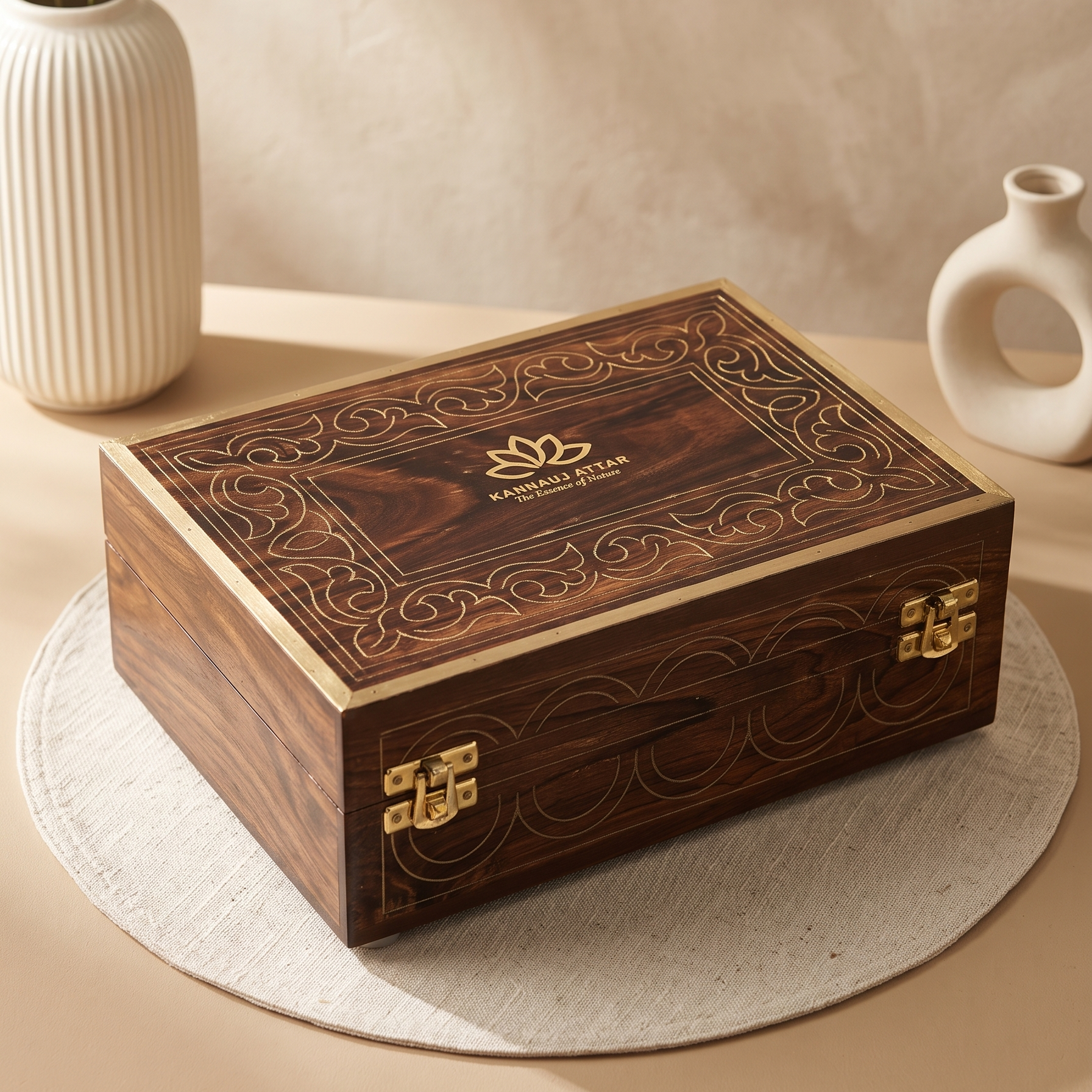 Traditional Attar Perfume Gift Box by kannauj Attar