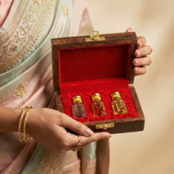 Natural Floral Trio gift set for her