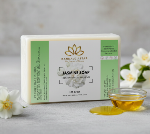 Organic Jasmine Soap by Kannauj Attar