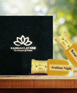 Kesar Chandan - Arabian Night Gift Box by Kannaujattar (Pack of 2, 12ML Each)