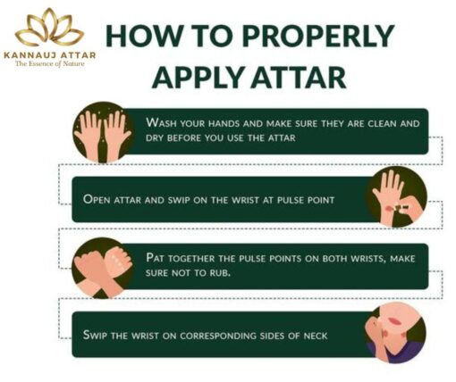 How to Apply Kannauj Attar Perfume