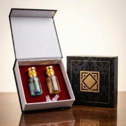 White Oud & Cool Water – Royal Fresh Attar Gift Set by Kannauj attarr