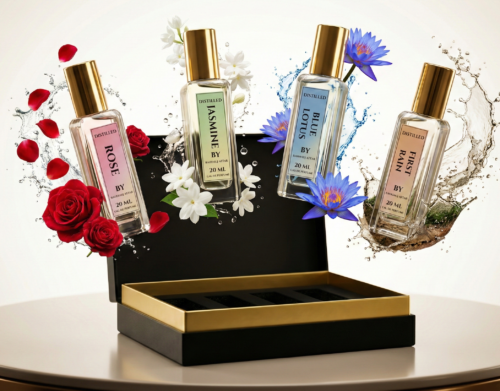Distilled Natural Perfume Combo by Kannauj attar
