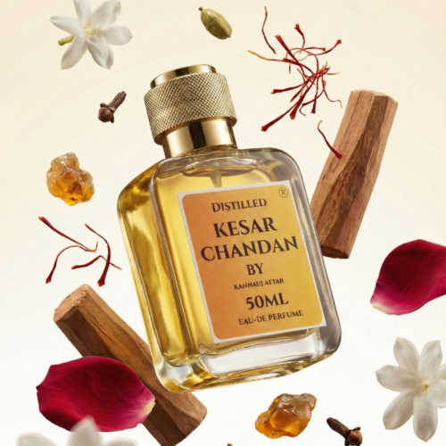 Distilled Kesar Chandan Perfume By Kannauj Attar