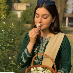 Smelling Jasmine (Motia) Flowers - Kannauj Attar Farms