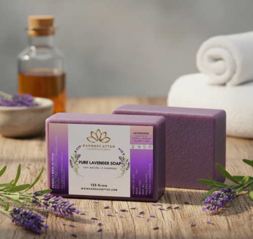 Pure Lavender Soap by Kannauj attar