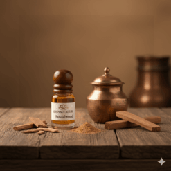 Buy Natural Sandalwood Attar Perfume Oil Kannauj