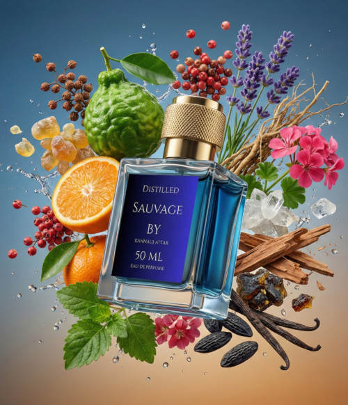 Distilled Sauvage Perfume by Kannauj Attar