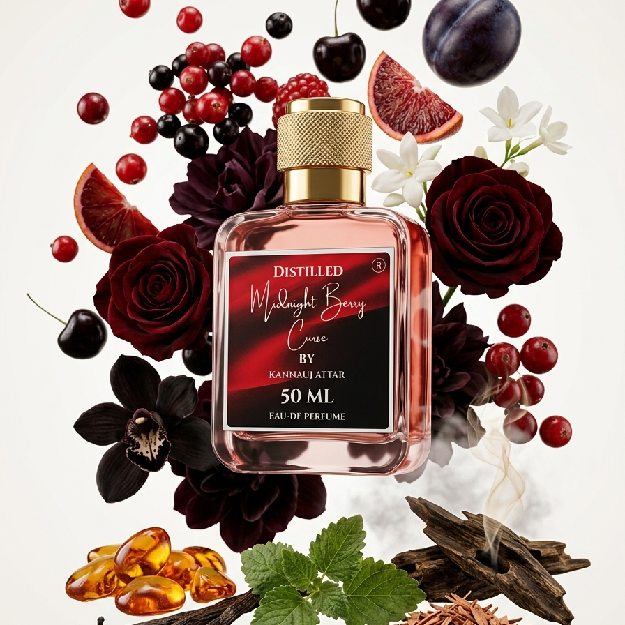 Midnight Berry Curse Perfume Spray by Kannauj Attar