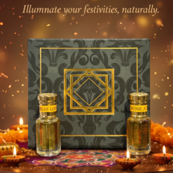 Pack of 2 Diwali PUJA Attar Gift Combo by Kannauj Attar